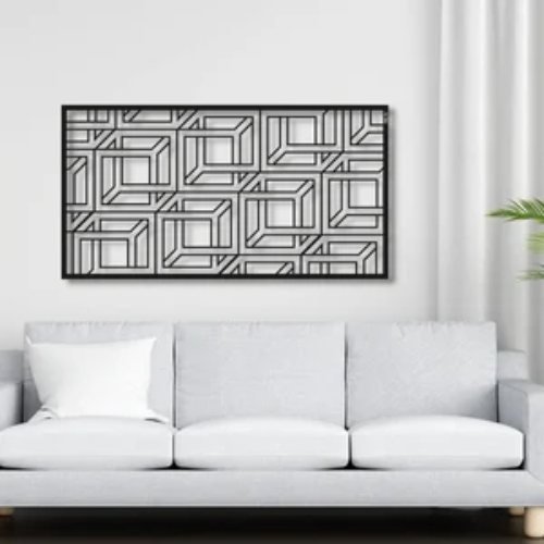 Geometric Metal Wall Panel image
