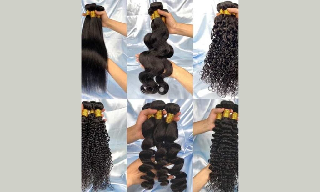 Human Hair Water Wave Extensions