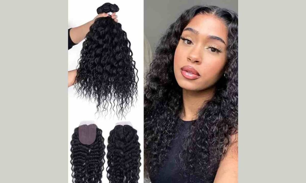 Synthetic Water Wave Hair Extensions