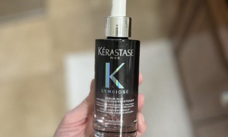 do i brush the kerastase symbiose serum into hair