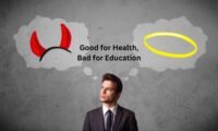 Good for Health, Bad for Education