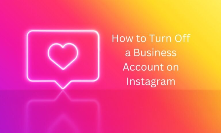 How to Turn Off a Business Account on Instagram 1