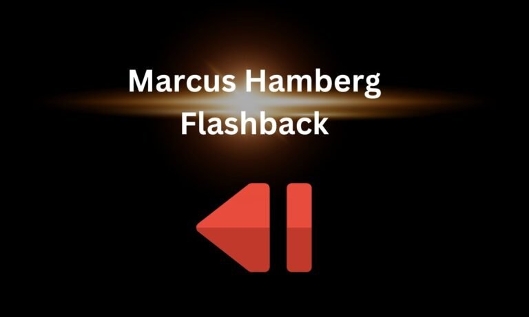 Marcus Hamberg Flashback